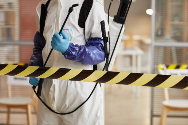 Professional Blood Cleanup technician working in Martinsville, VA